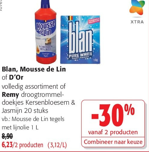 Blan, Mousse de Lin of D’Or