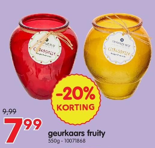 geurkaars fruity