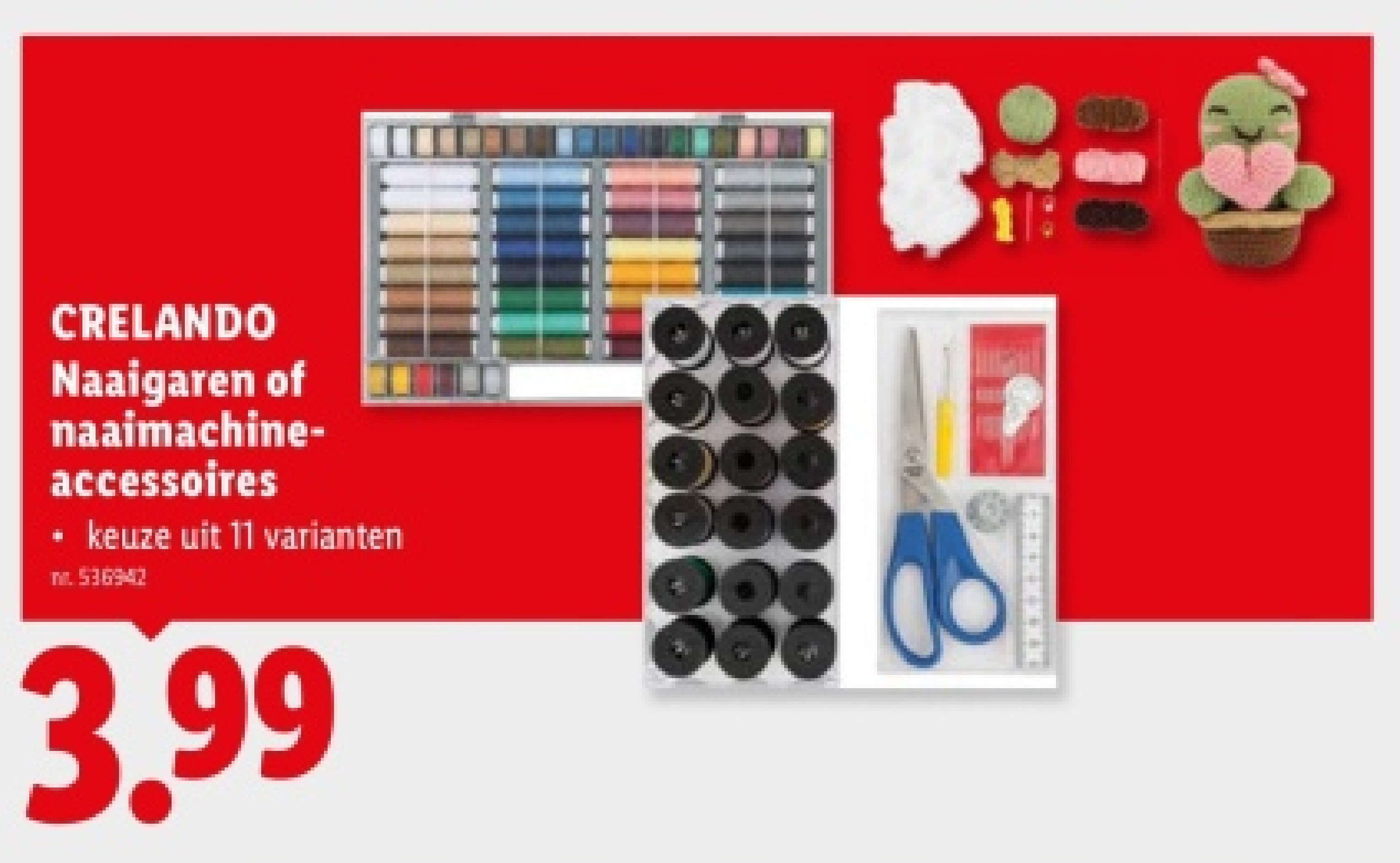 Naaigaren of naaimachineaccessoires