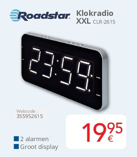 Klokradio XXL CLR-2615
