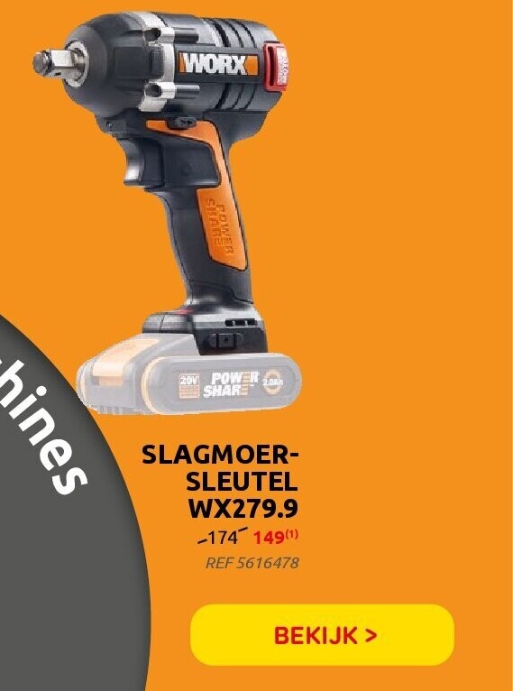 SLAGMOERSLEUTEL WX279.9