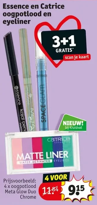 Essence en Catrice oogpotlood en eyeliner