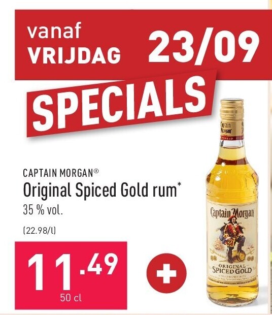 Original Spiced Gold rum