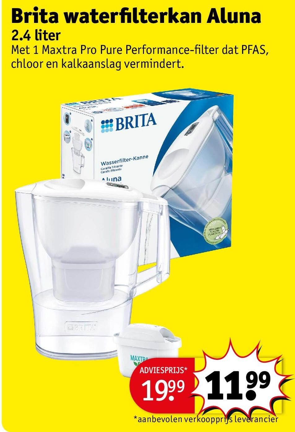 Brita waterfilterkan Aluna