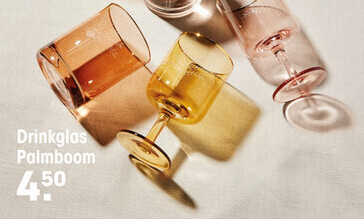 Drinkglas Palmboom
