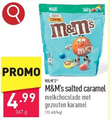 M&M’s salted caramel