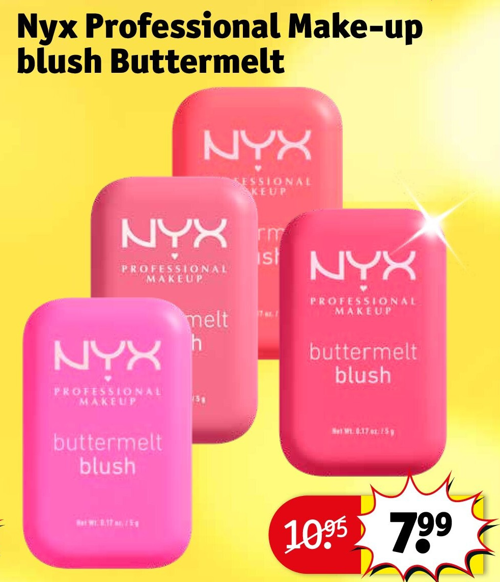 Nyx Professional Make-up blush Buttermelt