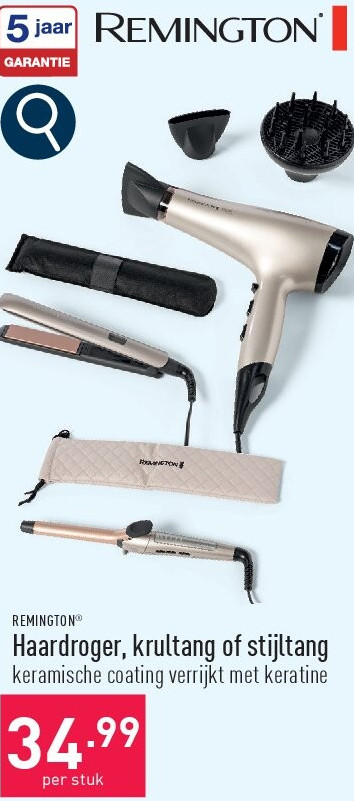 Haardroger, krultang of stijltang