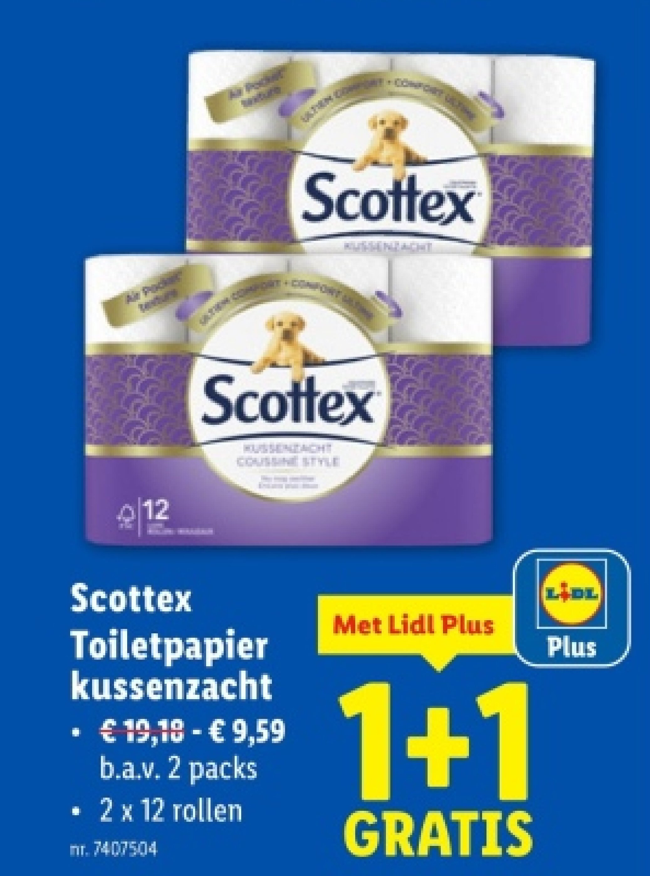 Toiletpapier kussenzacht