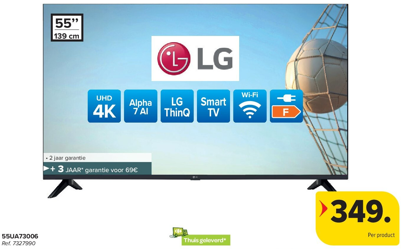 LG 55UA73006 4K TV