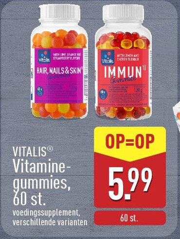Vitamine­ gummies, 60st.