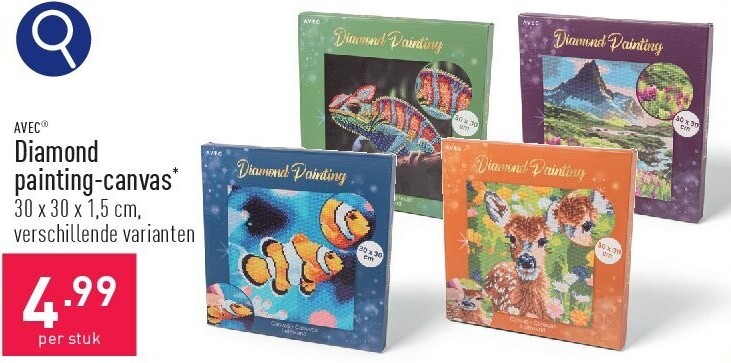 Diamond painting-canvas