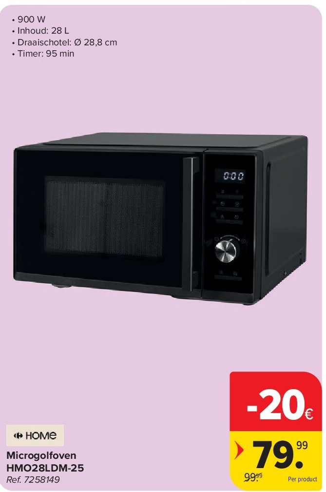 Microgolfoven HMO28LDM-25