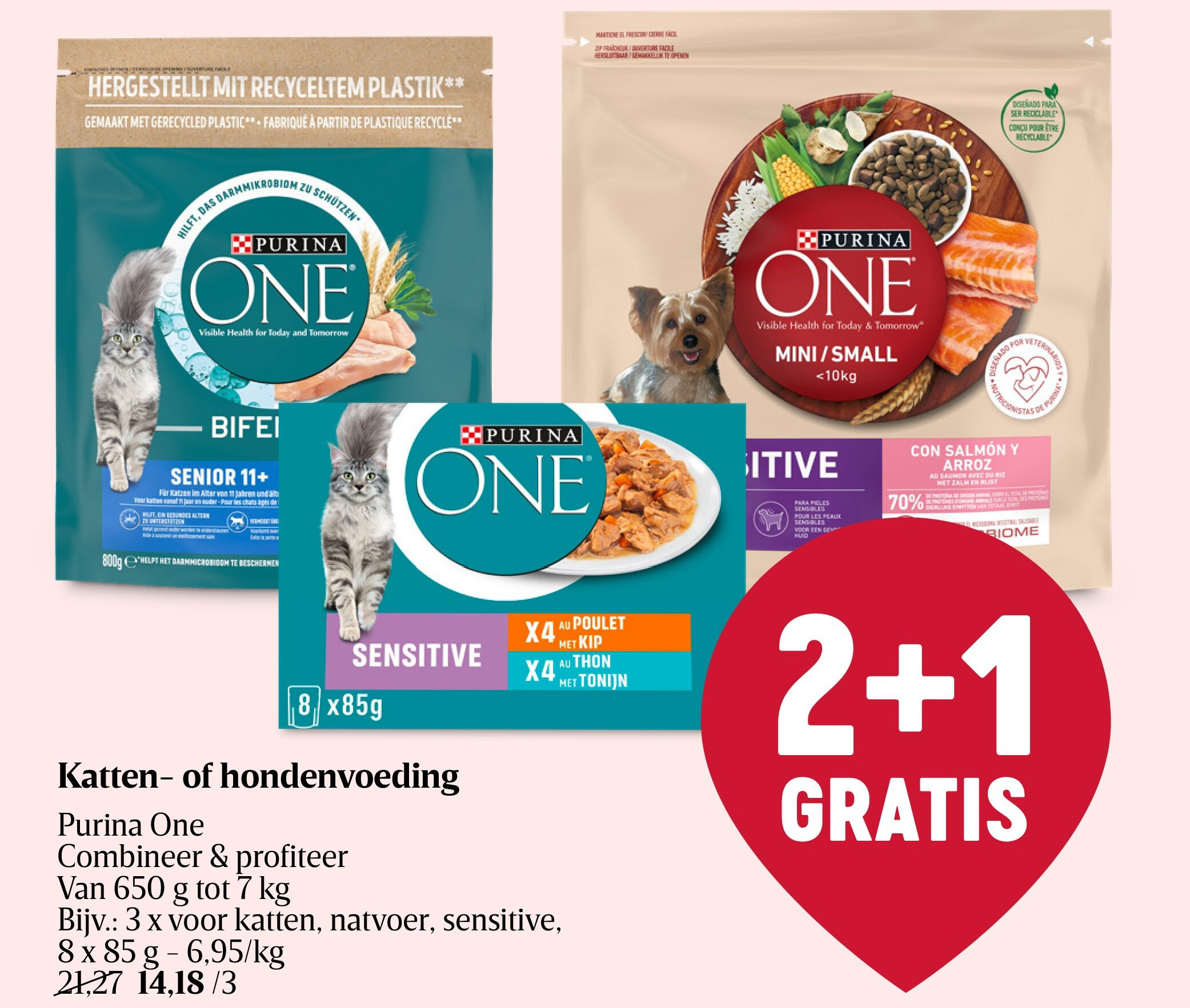 Katten- of hondenvoeding