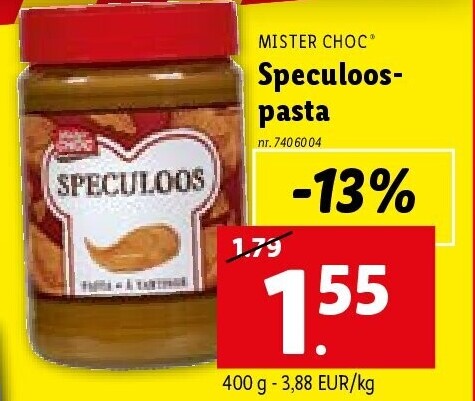 Speculoospasta