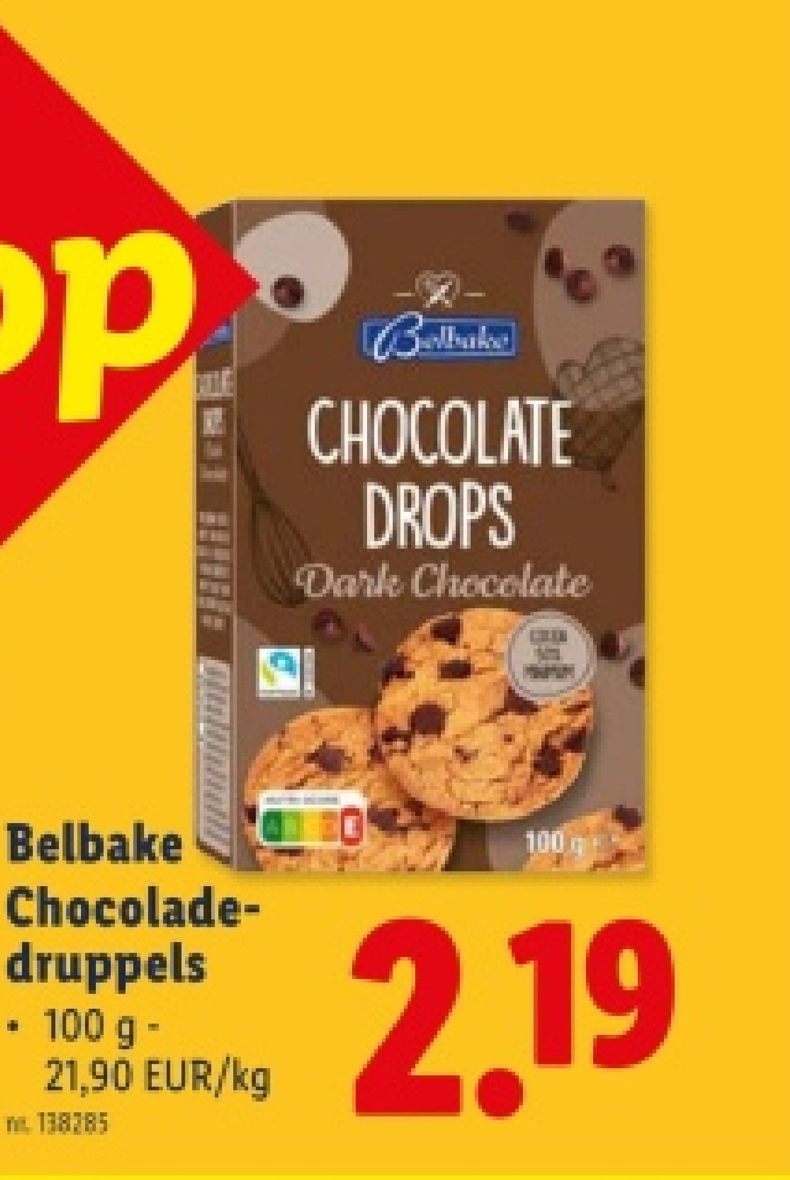 Chocoladedruppels