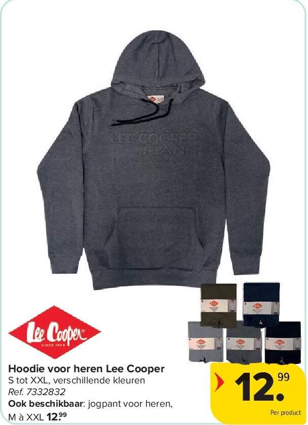 Hoodie voor heren Lee Cooper