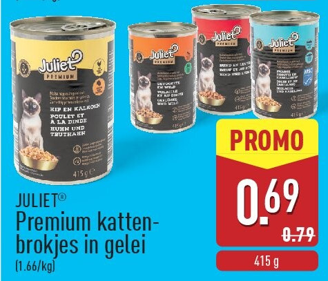 Premium katten­ brokjes in gelei