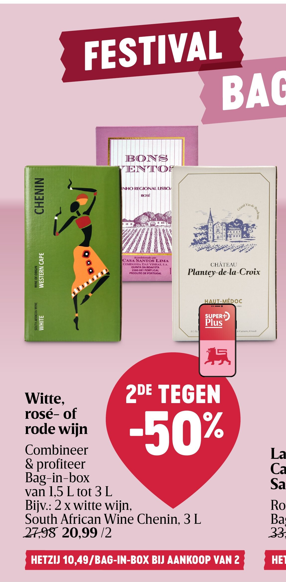 Witte, rosé- of rode wijn