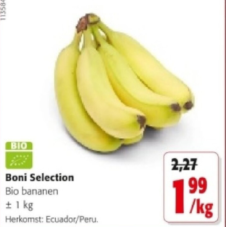 Boni Selection Bio bananen ± 1 kg