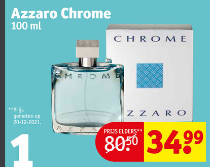 Azzaro Chrome 100 ml