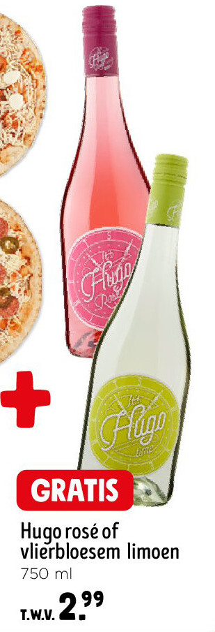 Hugo rosé of vlierbloesem limoen