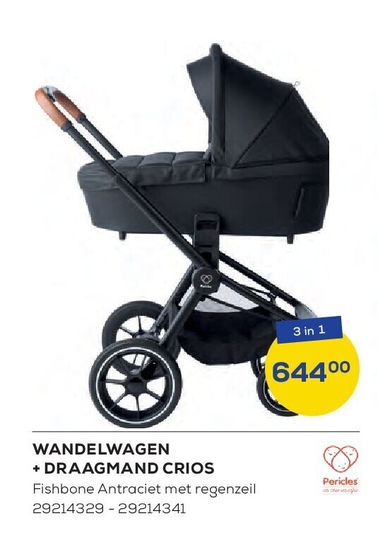 WANDELWAGEN + DRAAGMAND CRIOS