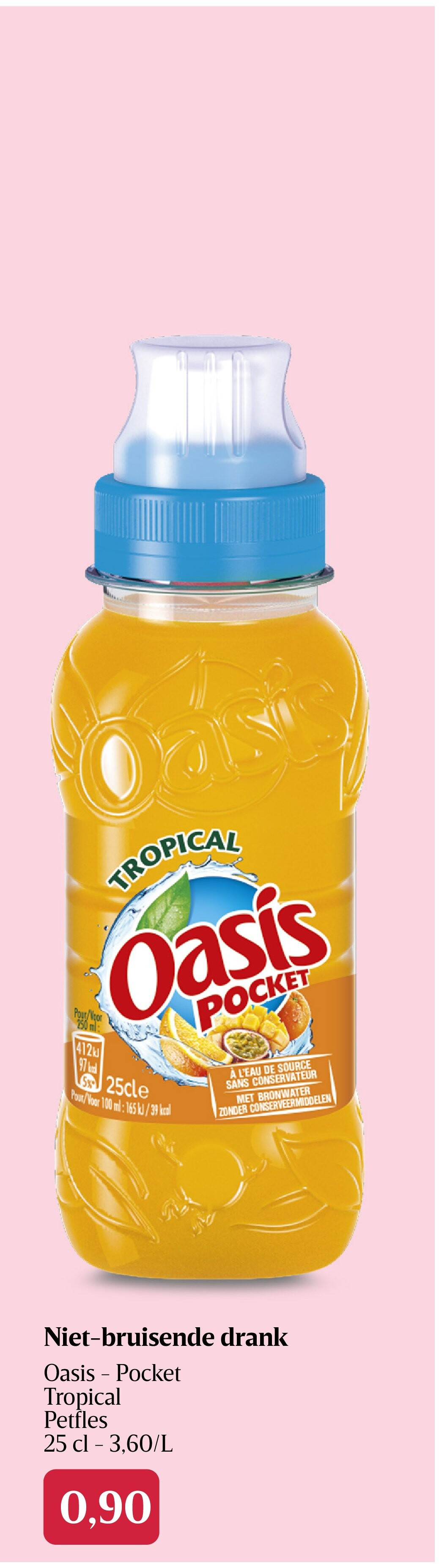 Niet-bruisende drank