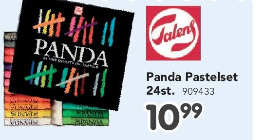 Panda Pastelset 24st. 909433