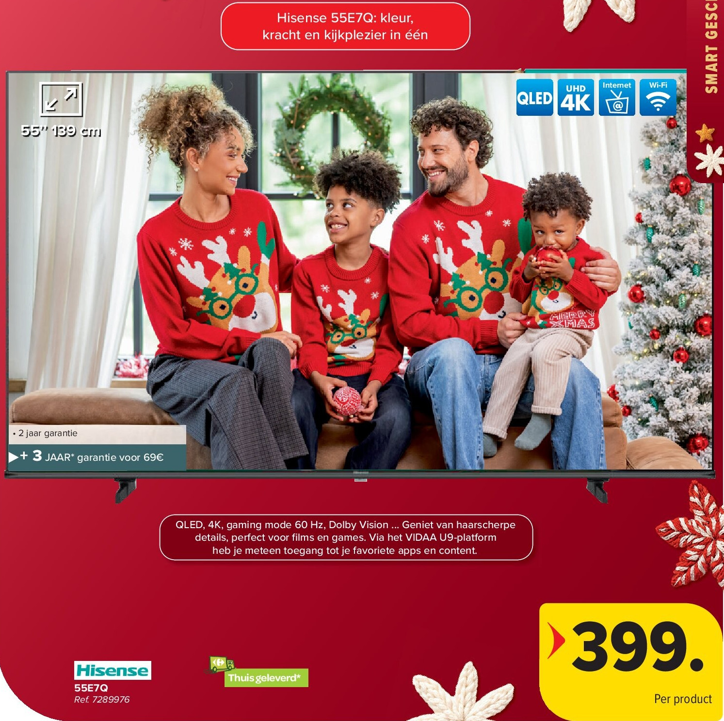 Hisense 55E7Q 55 '' 139 cm