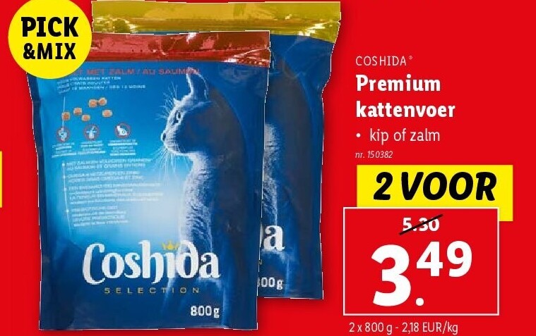 Premium kattenvoer