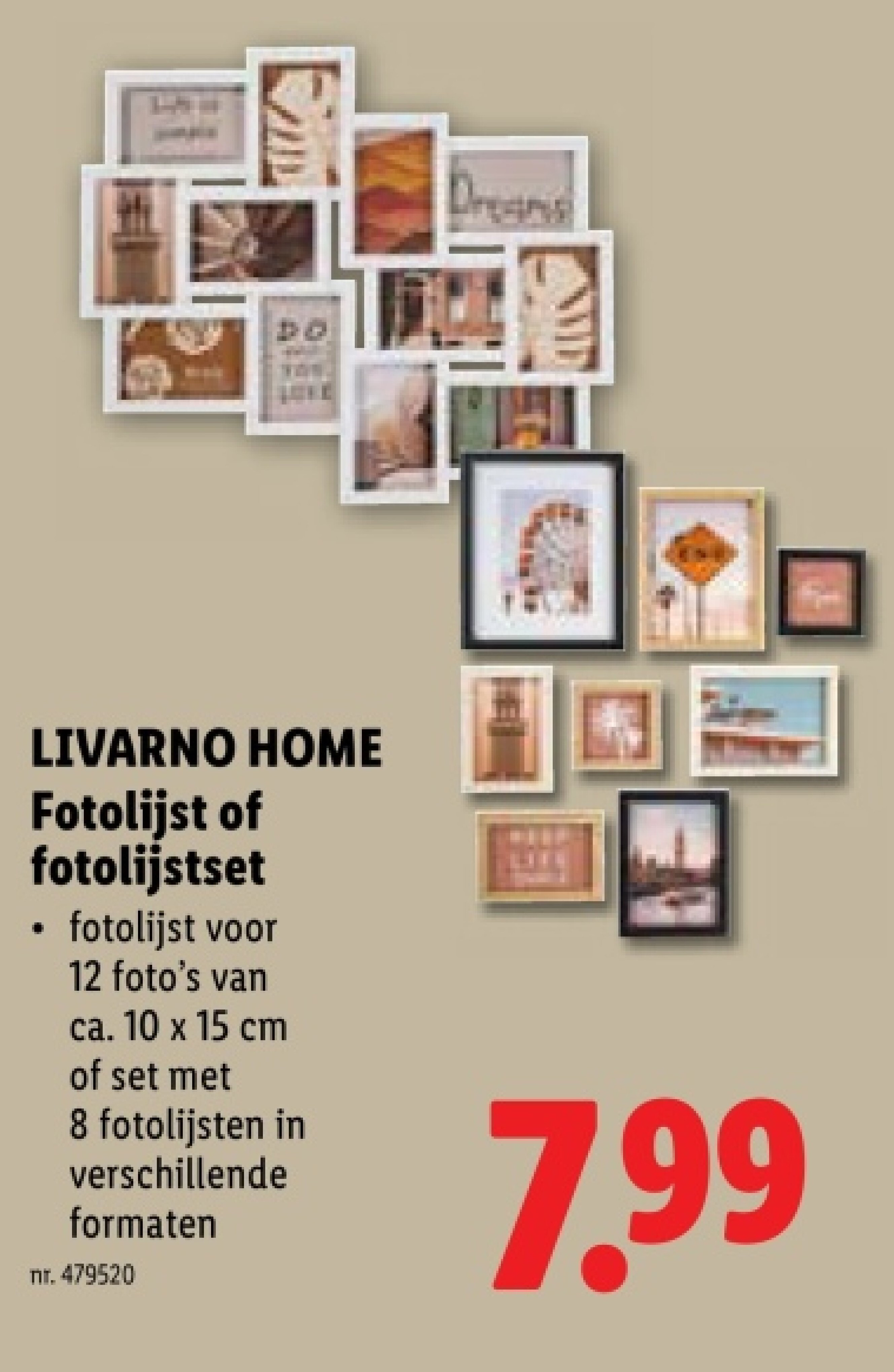 Fotolijst of fotolijstset