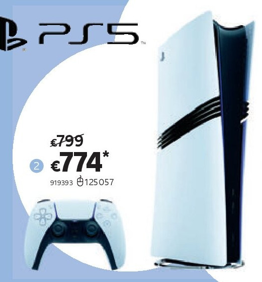 SONY CONSOLE PS5 PRO 2 TB