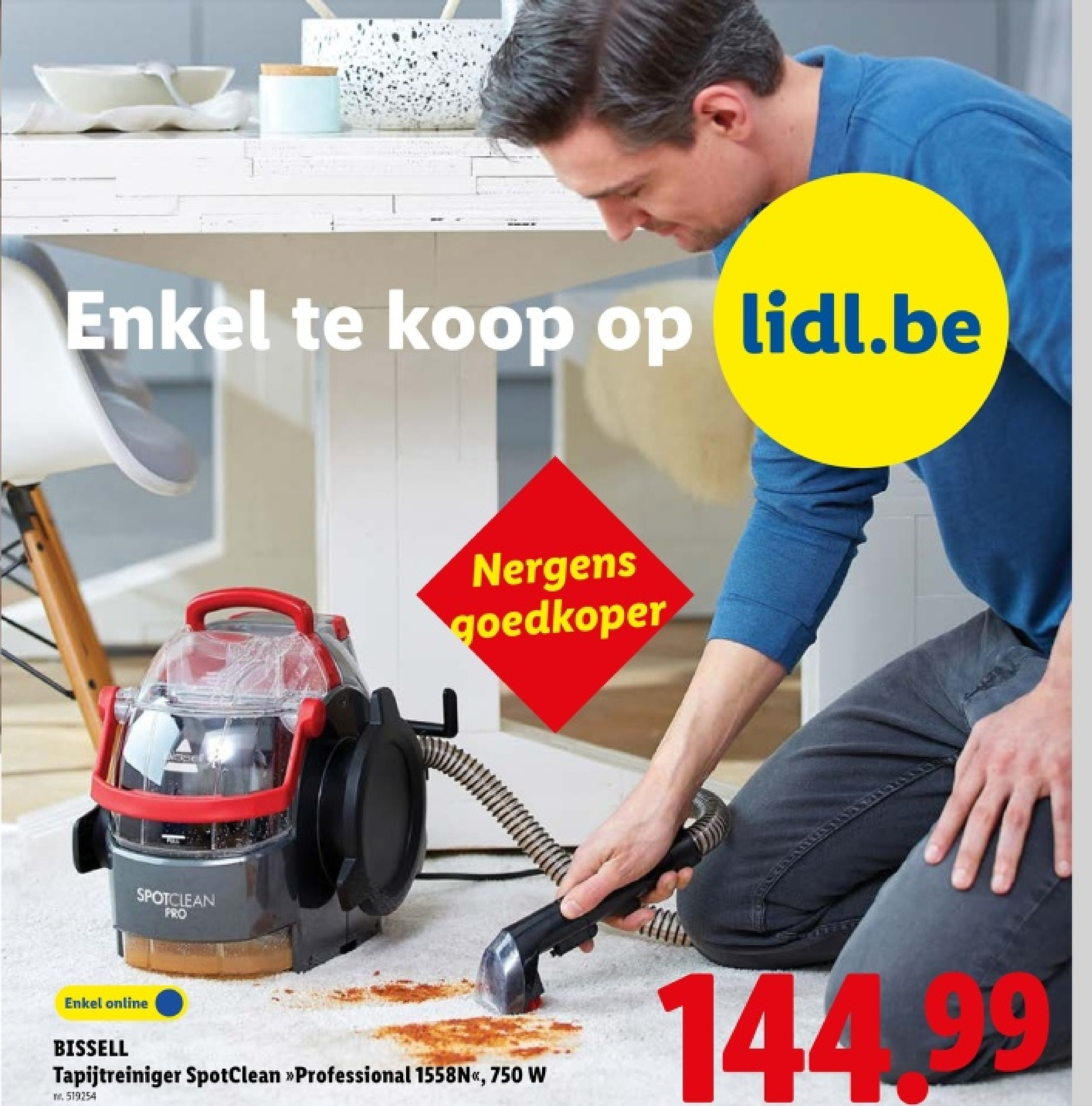 Tapijtreiniger SpotClean »Professional 1558N«, 750 W