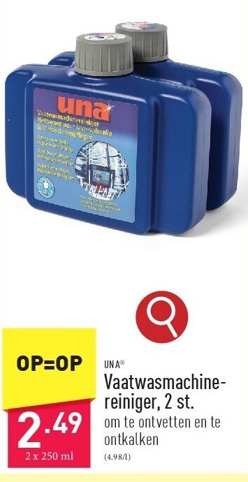 Vaatwasmachinereiniger, 2 st.