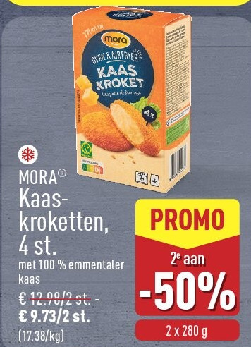 Kaas­ kroketten, 4st.