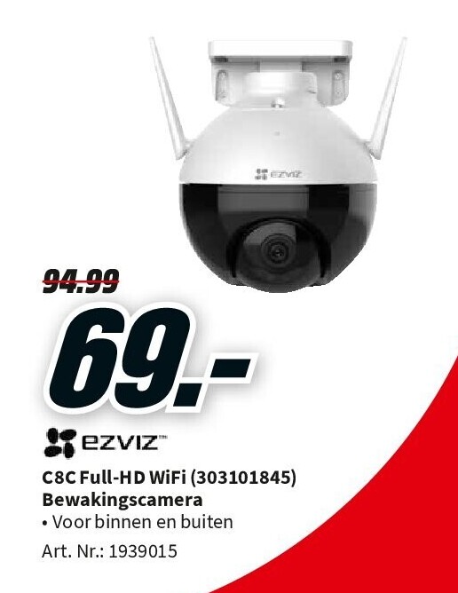 C8C Full-HD WiFi (303101845) Bewakingscamera
