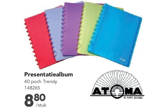Presentatiealbum 40 poch Trendy 148265