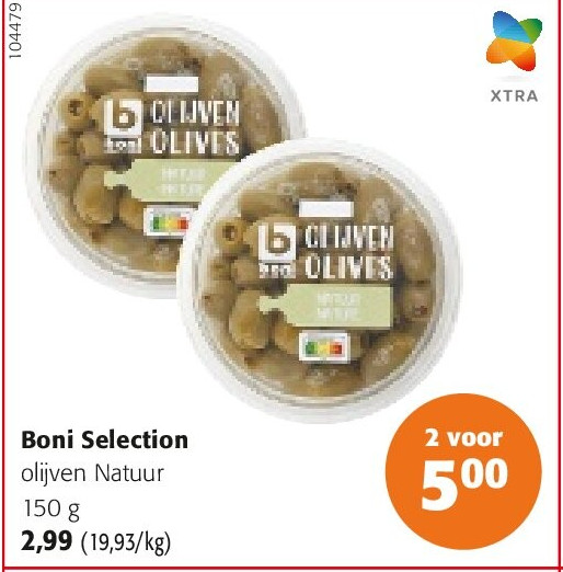 Boni Selection olijven Natuur 150 g
