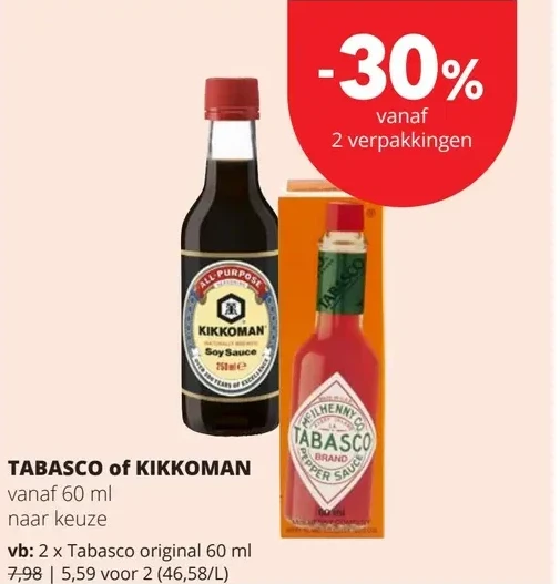Tabasco original 60 ml
