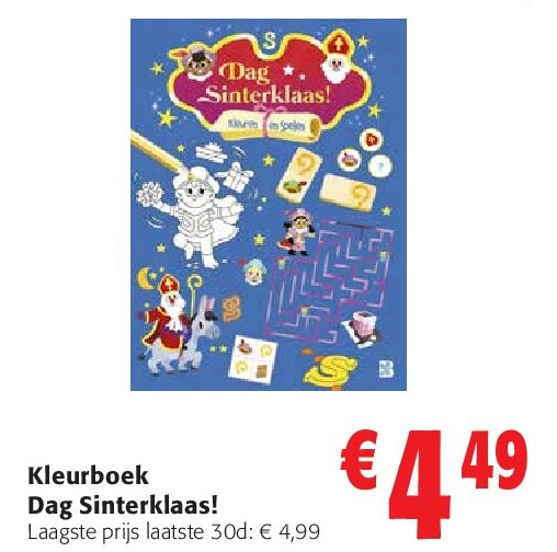 Kleurboek Dag Sinterklaas!