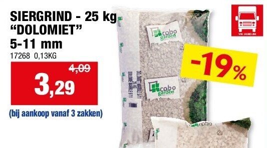 SIERGRIND - 25 kg “DOLOMIET” 5-11 mm