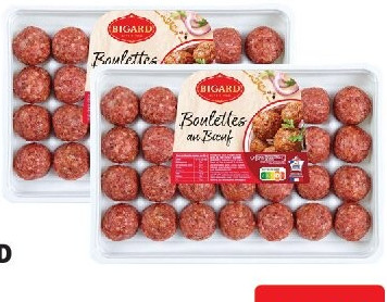Boulettes au bœuf Bigard