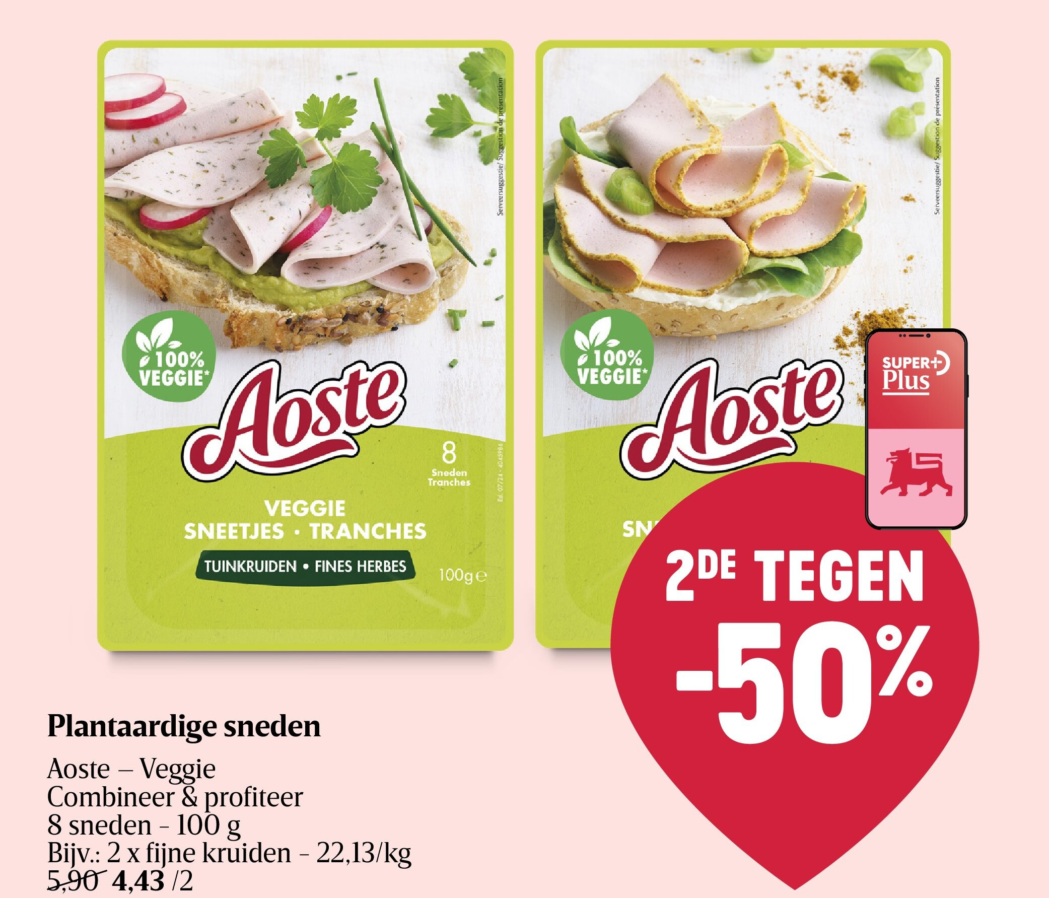 Plantaardige sneden