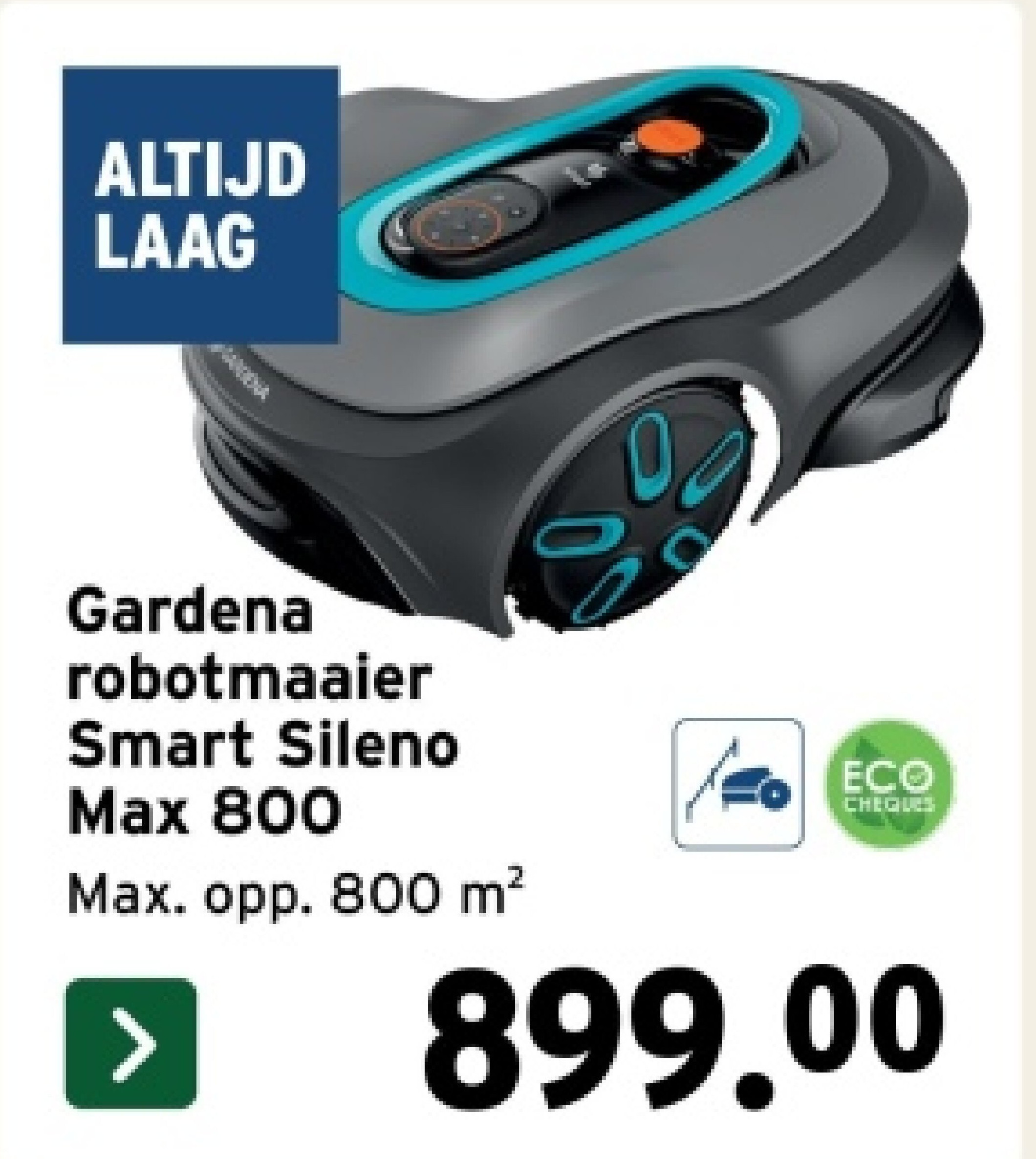 Gardena robotmaaier Smart Sileno Max 800