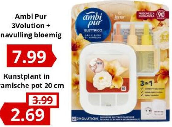 Ambi Pur 3Volution + navulling bloemig