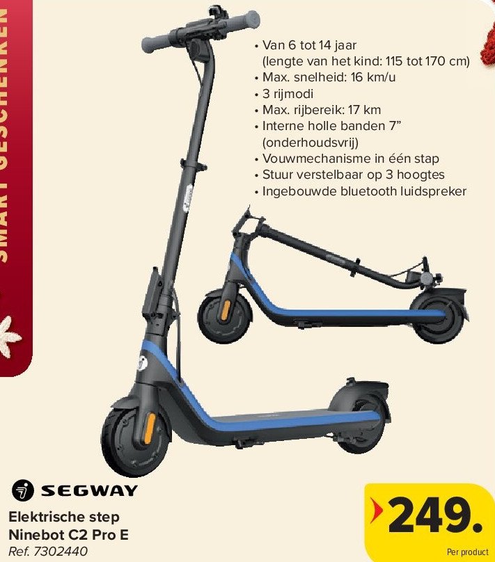 SEGWAY Elektrische step Ninebot C2 Pro E