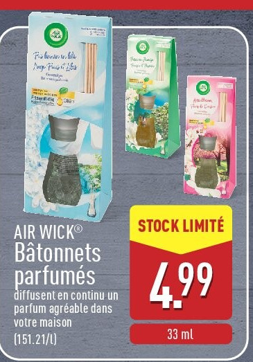 Bâtonnets parfumés