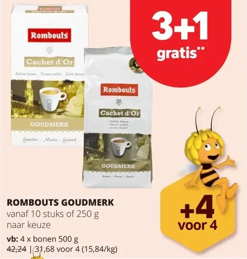 ROMBOUTS GOUDMERK bonen 500 g