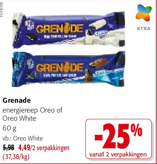 Grenade Oreo White